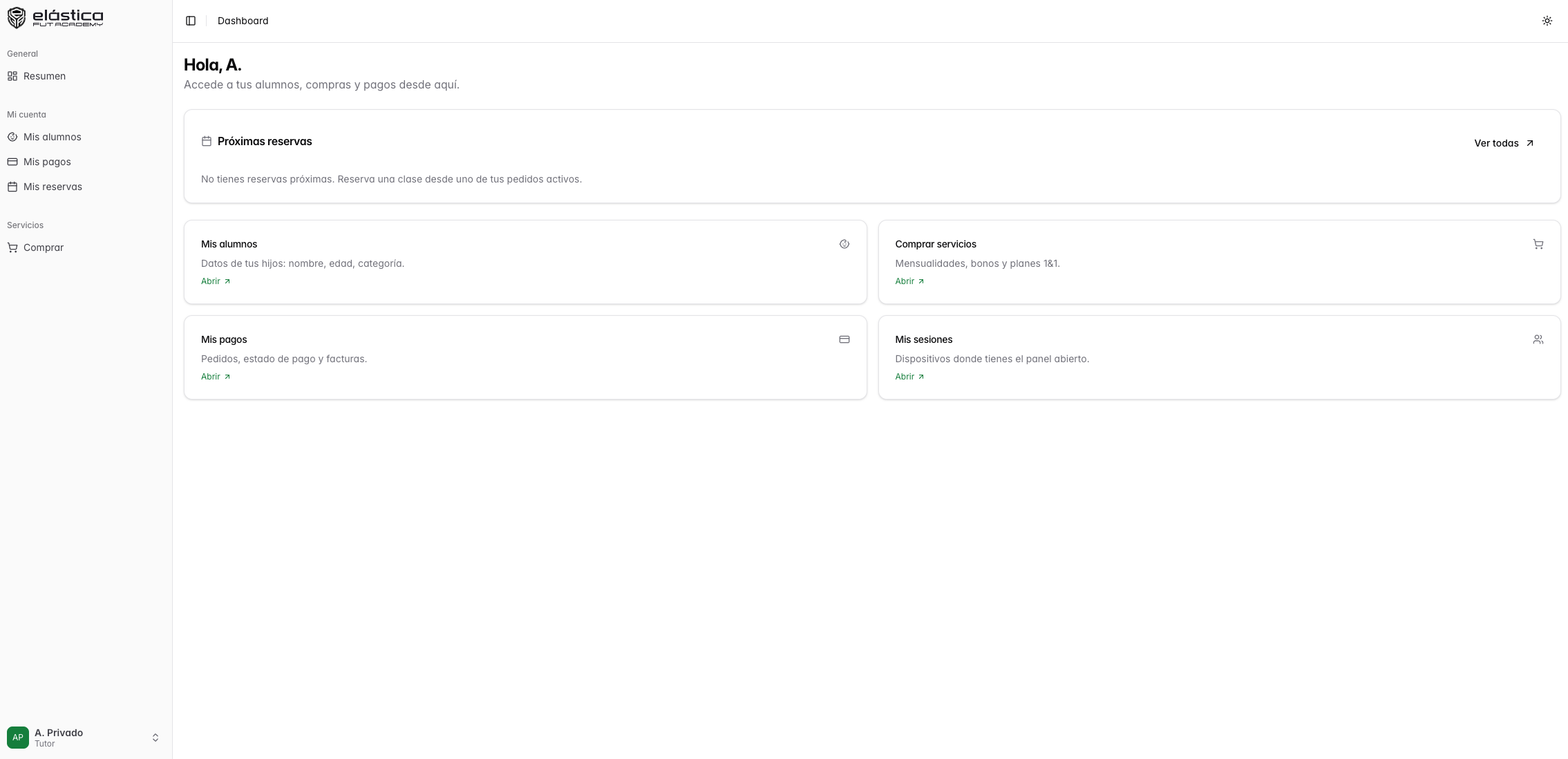 Client portal