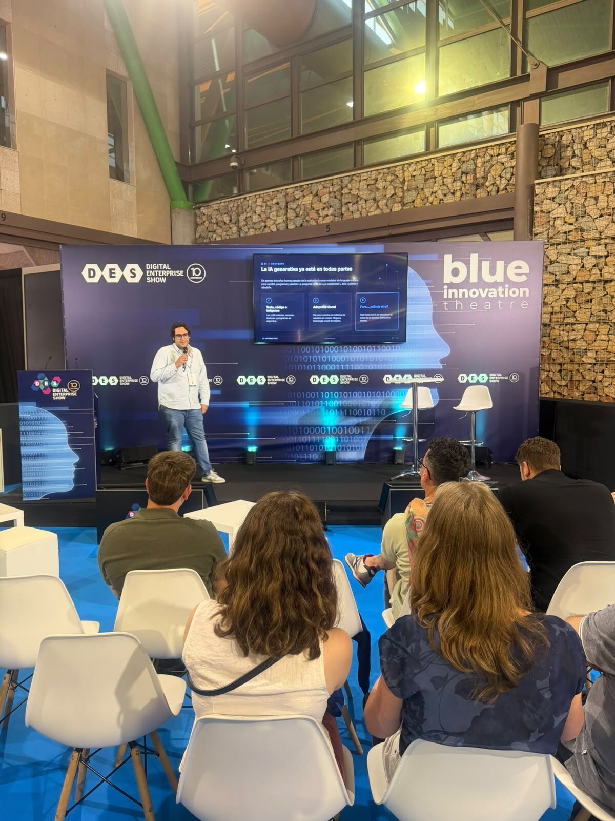 Day 1 at DES Málaga 2026: our COO Álvaro Bech on the main stage