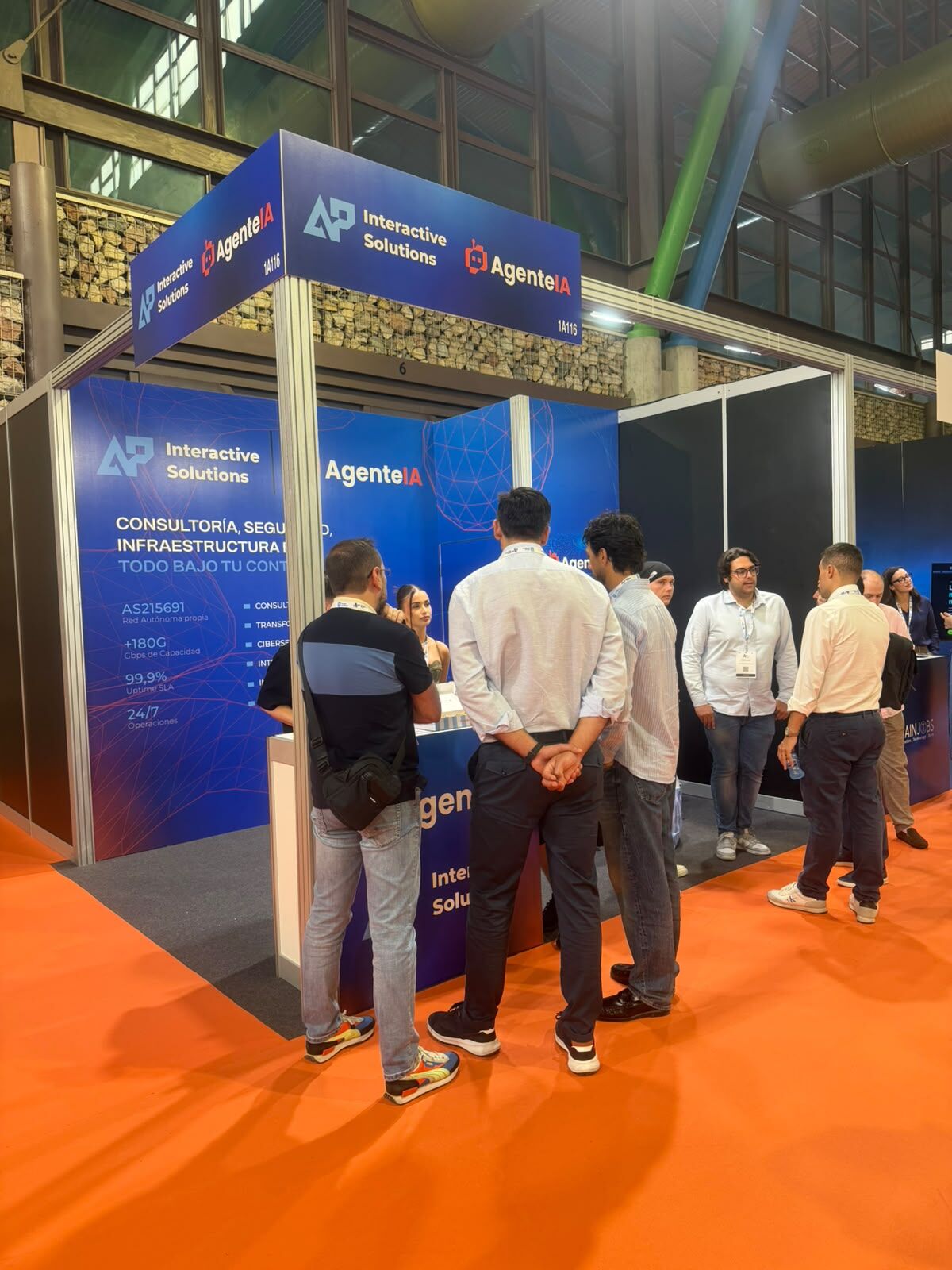 Great day at our stand: GRUPO ARMORA visits us at DES Málaga 2026