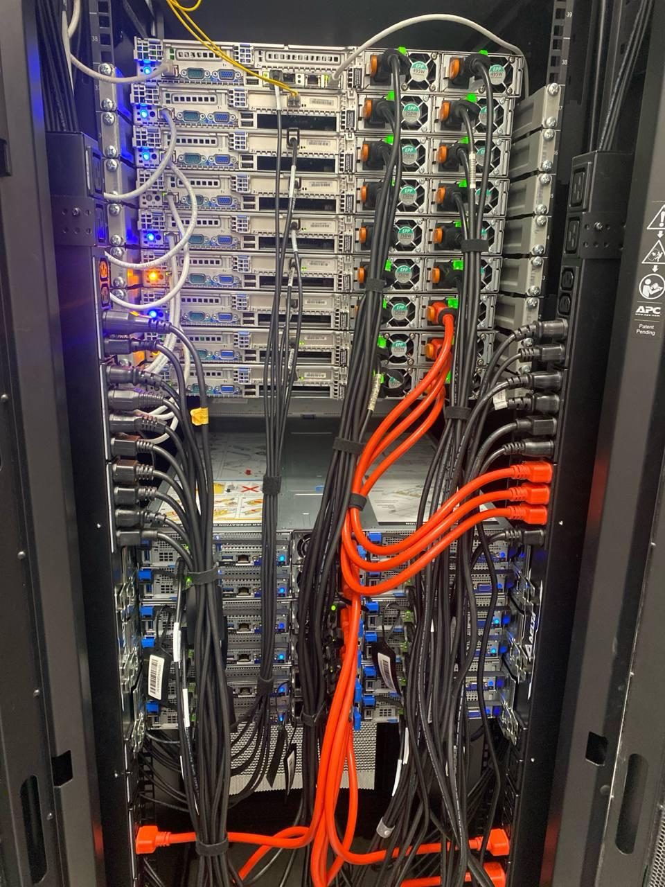 Rack en producción