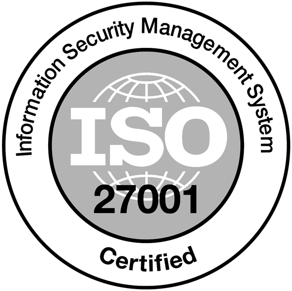 ISO 27001 Certified